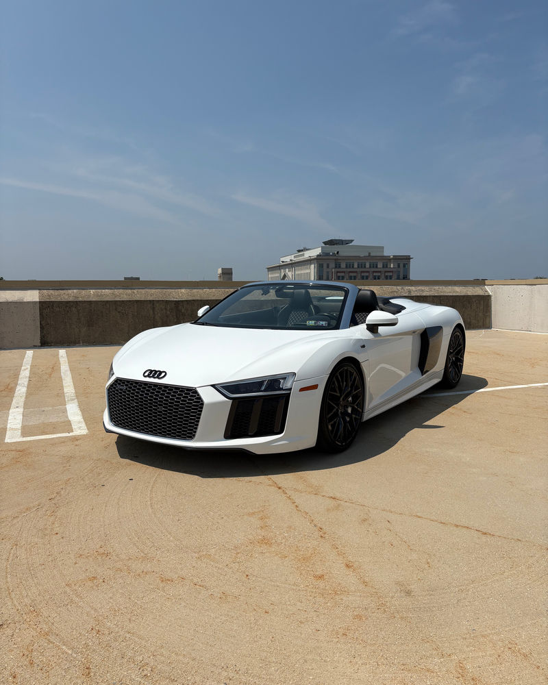Audi R8 V10 Spyder for rent in Miami