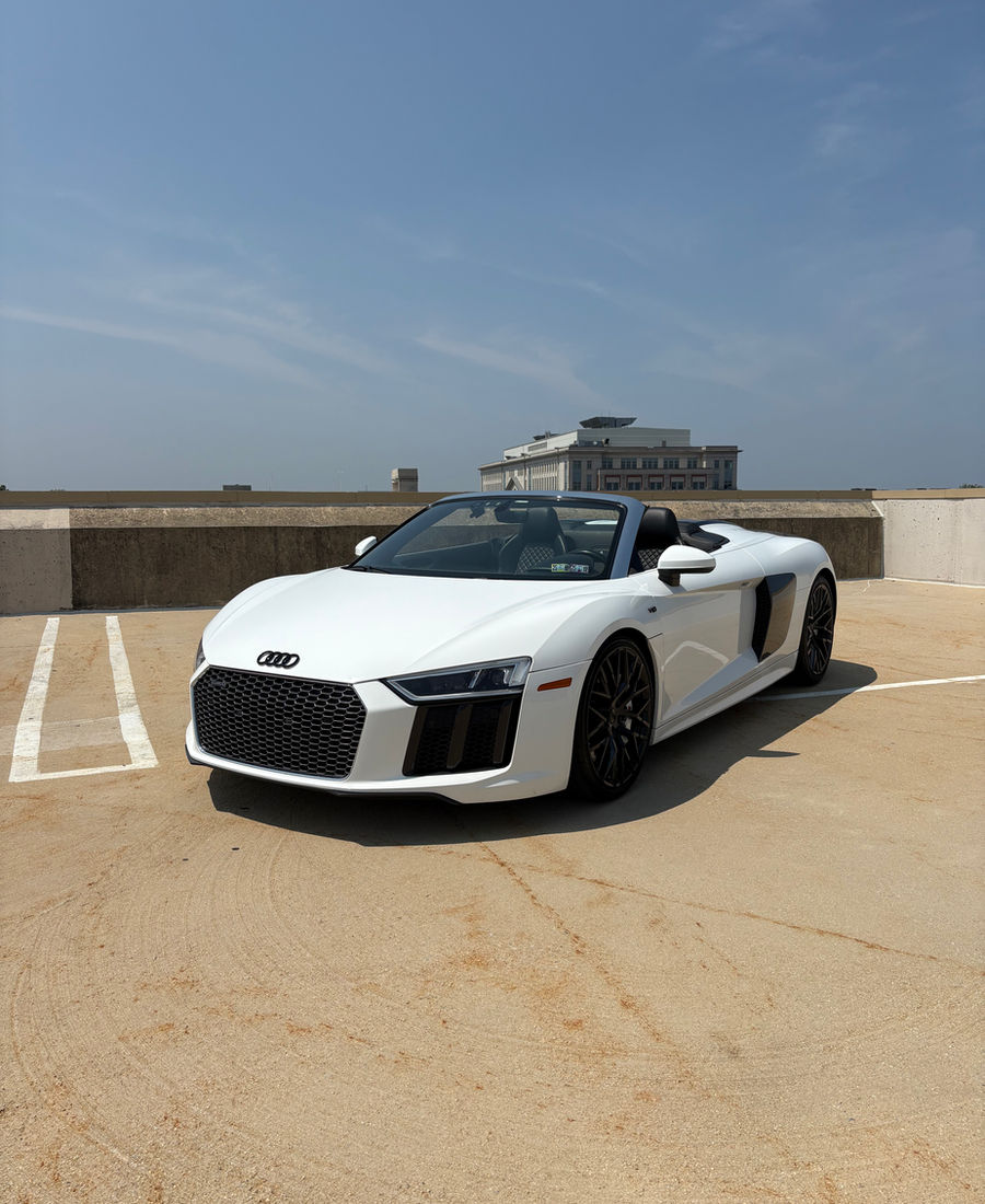 Audi R8 V10 Spyder exotic car rental in Miami
