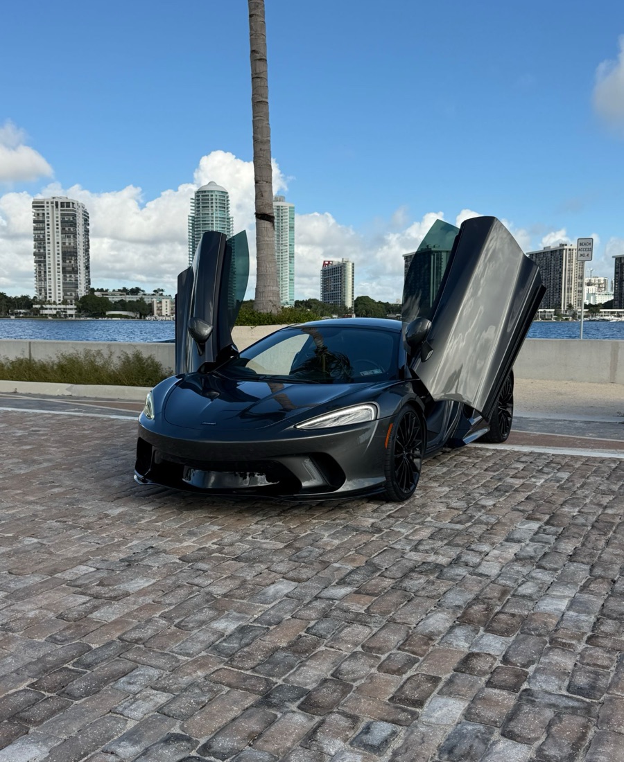 McLaren GT exotic car rental in Miami